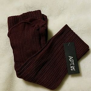 Burgundy Thigh-Highs *Final Price*